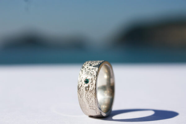 Sandgussring_breitPetrolDiamant